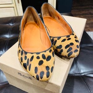 Madewell Calf Hair flats